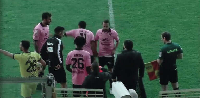 Palermo vs Cavese / Changes