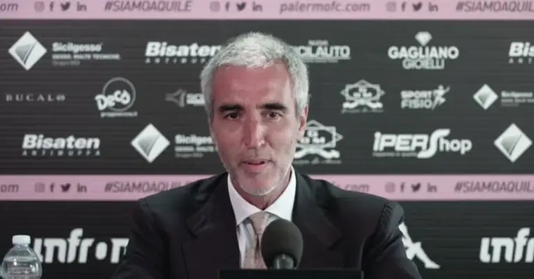 Palermo president Mirri Di Piazza