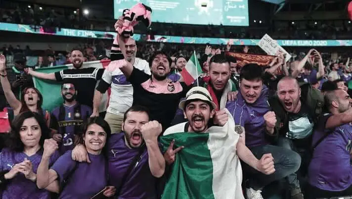 Palermo Calcio fans Euro 2020