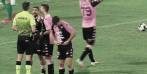Campobasso penalty againsta palermo home