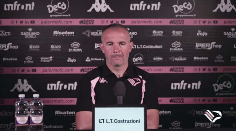 Palermo is looking for answers in the Italian Cup Serie C and the rosanero coach Giacomo Filippi presents