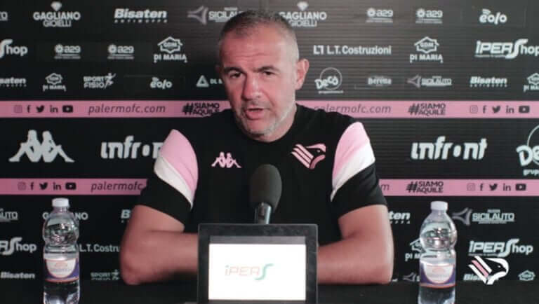 Mr. Filippi Conference before the 1st Sicilian Derby