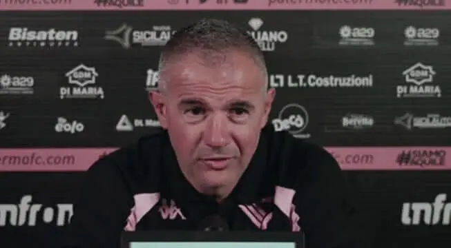 Coach Filippi before the 10th Match against V.Francavilla