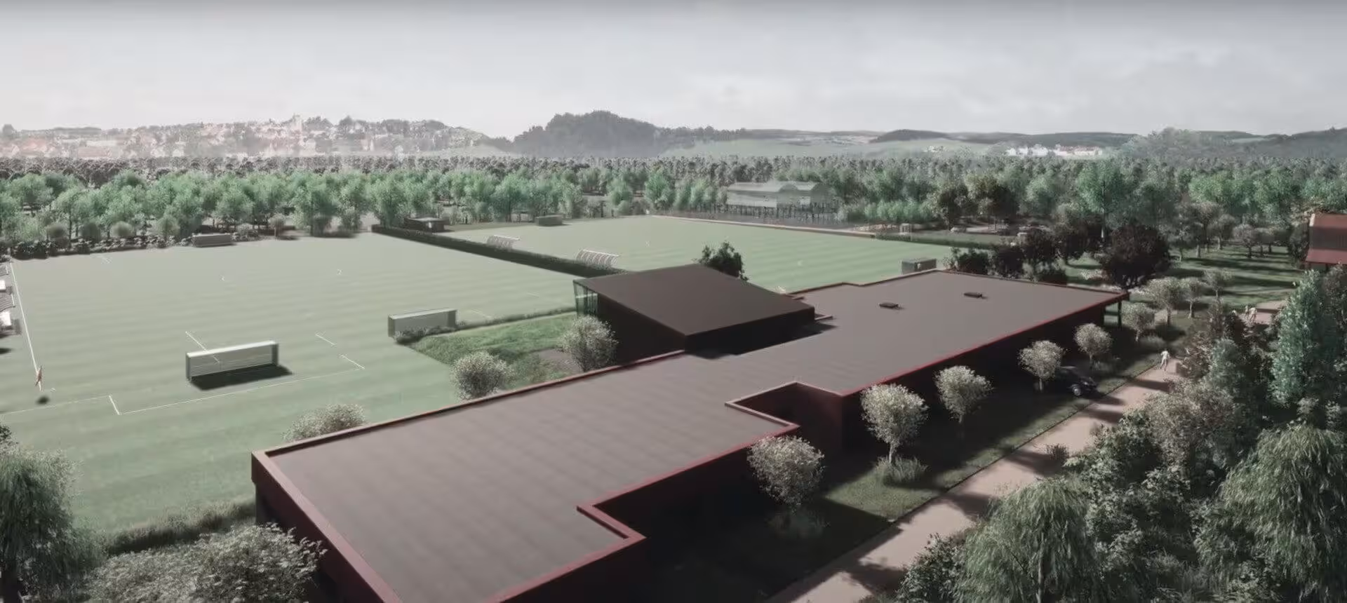 Palermo F.C. Sports Center in Torretta - The project