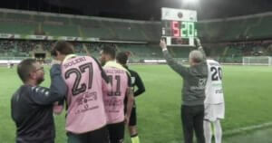 Palermo players changed palfog