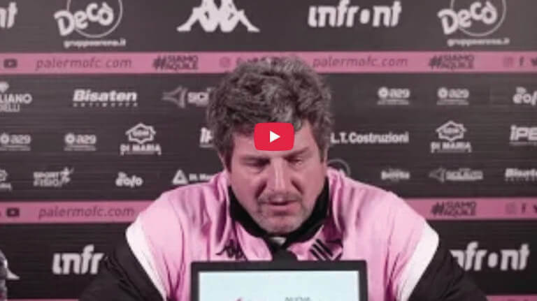 Mr.Baldini, Conference before the match against Campobasso