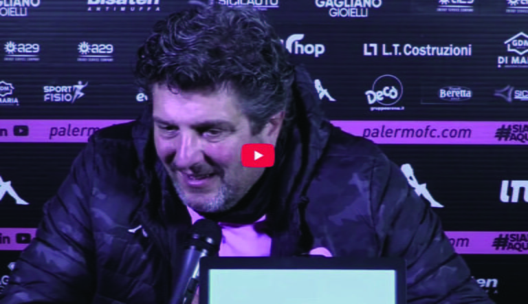 Mr.Baldini, Conference before the match against Avellino