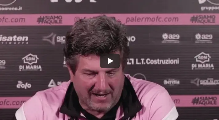 Coach Baldini's conference before the last regular season match against Bari