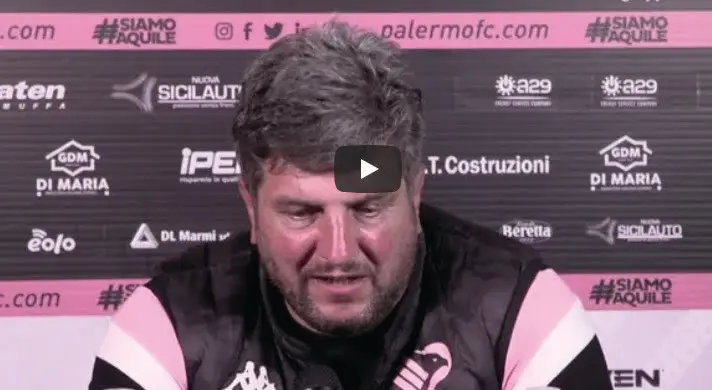 Baldini's conference before the 2nd round of national playoffs against Triestina