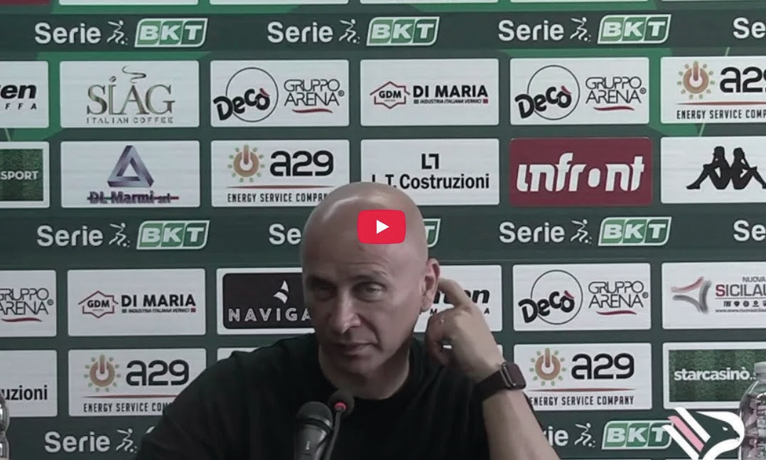 Corini: Press Conference Bari - Palermo, 2nd Day Serie B