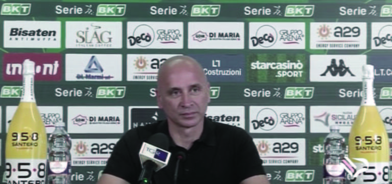 Palermo vs Südtirol the Corini Press Conference - 7th Day Serie BKT