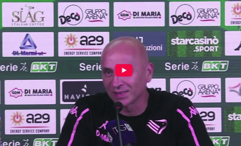 Palermo - Genoa the Corini Press Conference - 5th Day Serie B