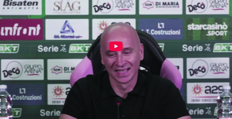 Ternana Palermo the Corini Press Conference - 8th Day Serie BKT