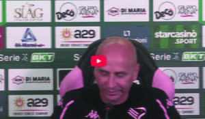 Palermo Cittadella the Corini Press Conference – 10th Day Serie BKT