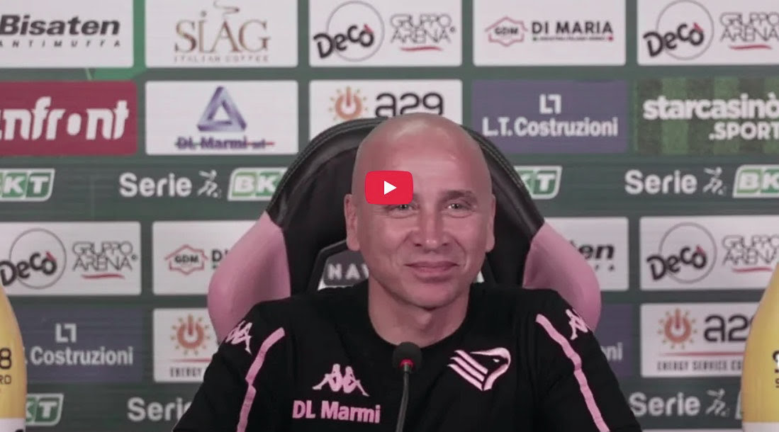 Palermo Parma, Corini Conference 12th Serie BKT