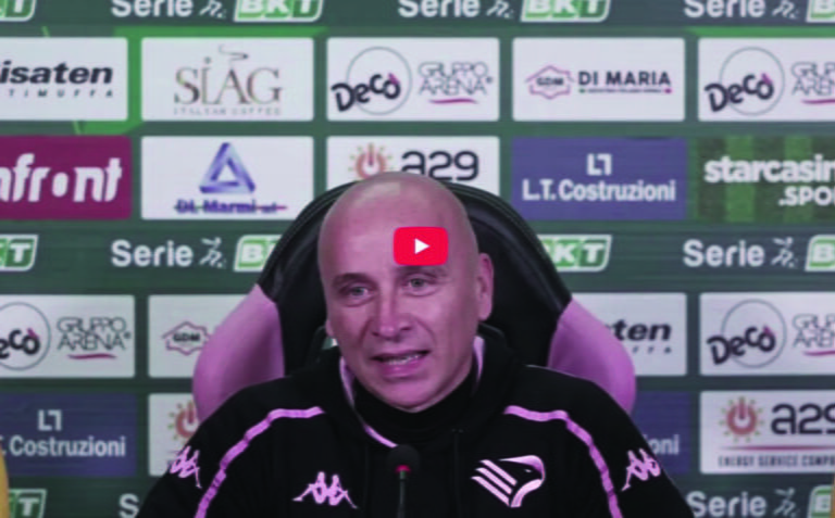 Palermo Como, Corini Conference 16th Serie B