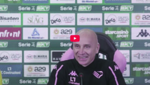 Brescia Palermo, Corini Conference, 19th Serie B