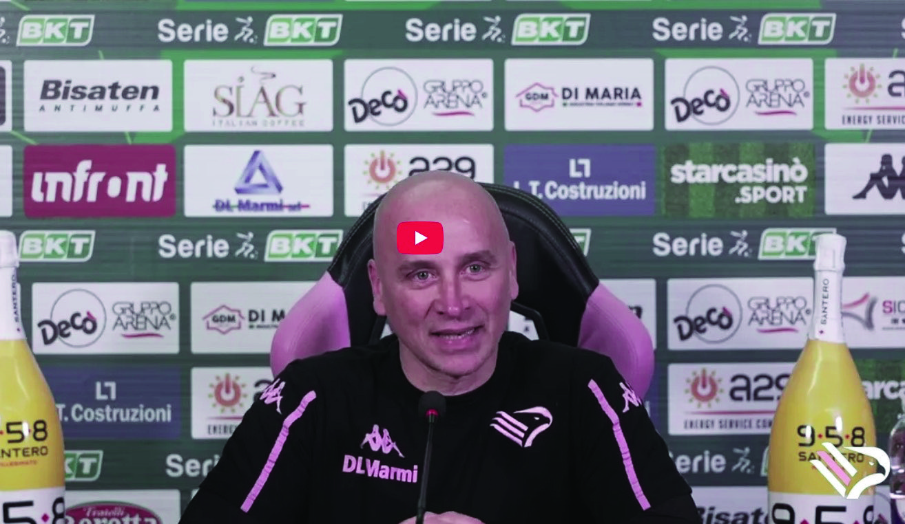 Genoa Palermo, Corini Conference, 24th Serie B