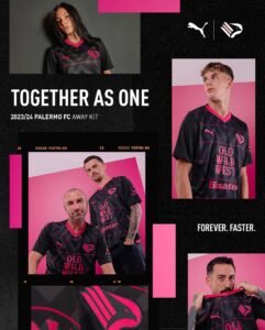 TOGETHER AS ONE - Palermo Puma Away Kit 23/24