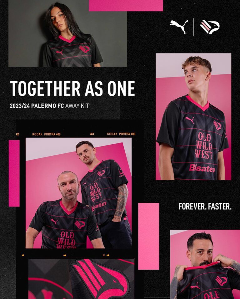 TOGETHER AS ONE - Palermo Puma Away Kit 23/24