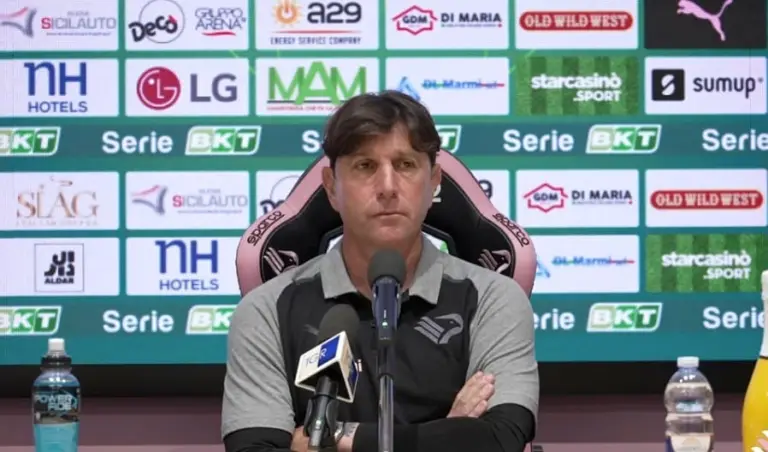 The Palermo coach, on the eve of the match against league leaders Parma, presented the challenge in the usual pre-match press conference.