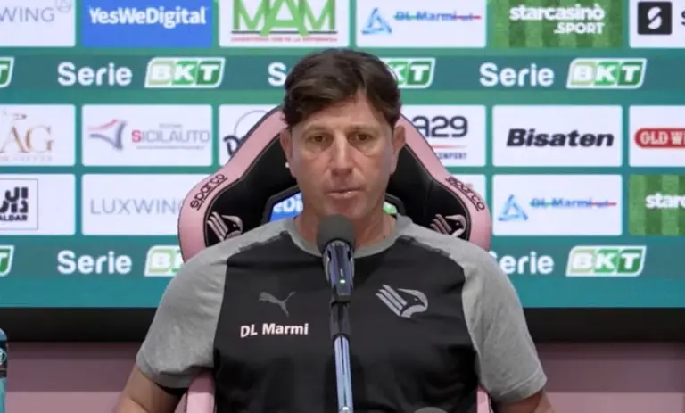 On the 1st round of Playoffs of Serie B, the match against the Sampdoria, here the Mignani Press conference