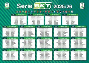The Calendar SERIE BKT 2025/26