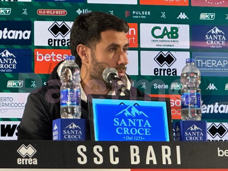 Bari, Pucino: "Palermo has important players, this makes the...