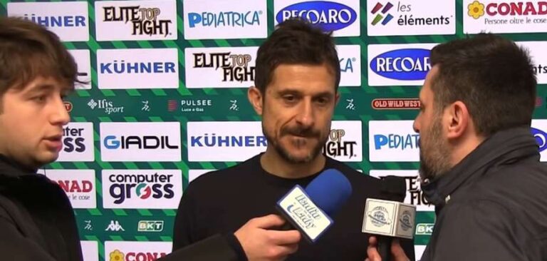 Empoli, Dionisi: «A difficult match in Palermo, but we don't start...