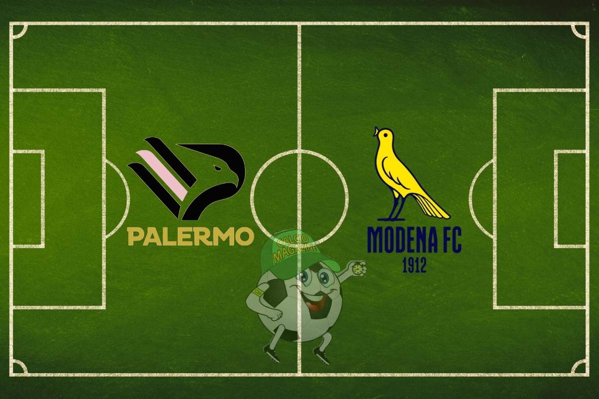 palermo-modena-diretta