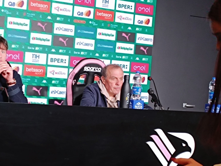 Palermo-Südtirol, Castori: «Questionable penalty, it affected the...