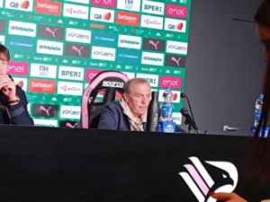 Palermo-Südtirol, Castori: «Questionable penalty, it affected the...