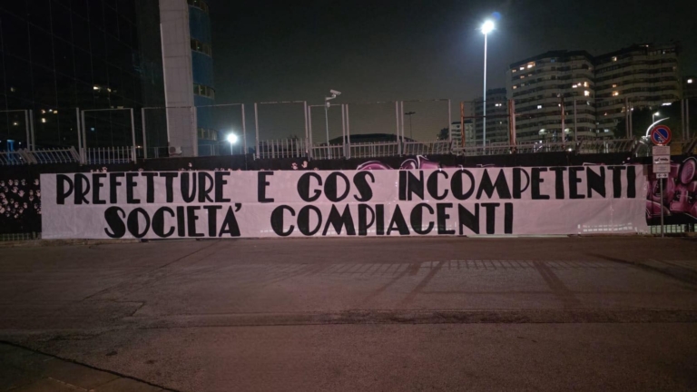 Palermo, the Curva Nord against the bans: "Away games prohibited, we...