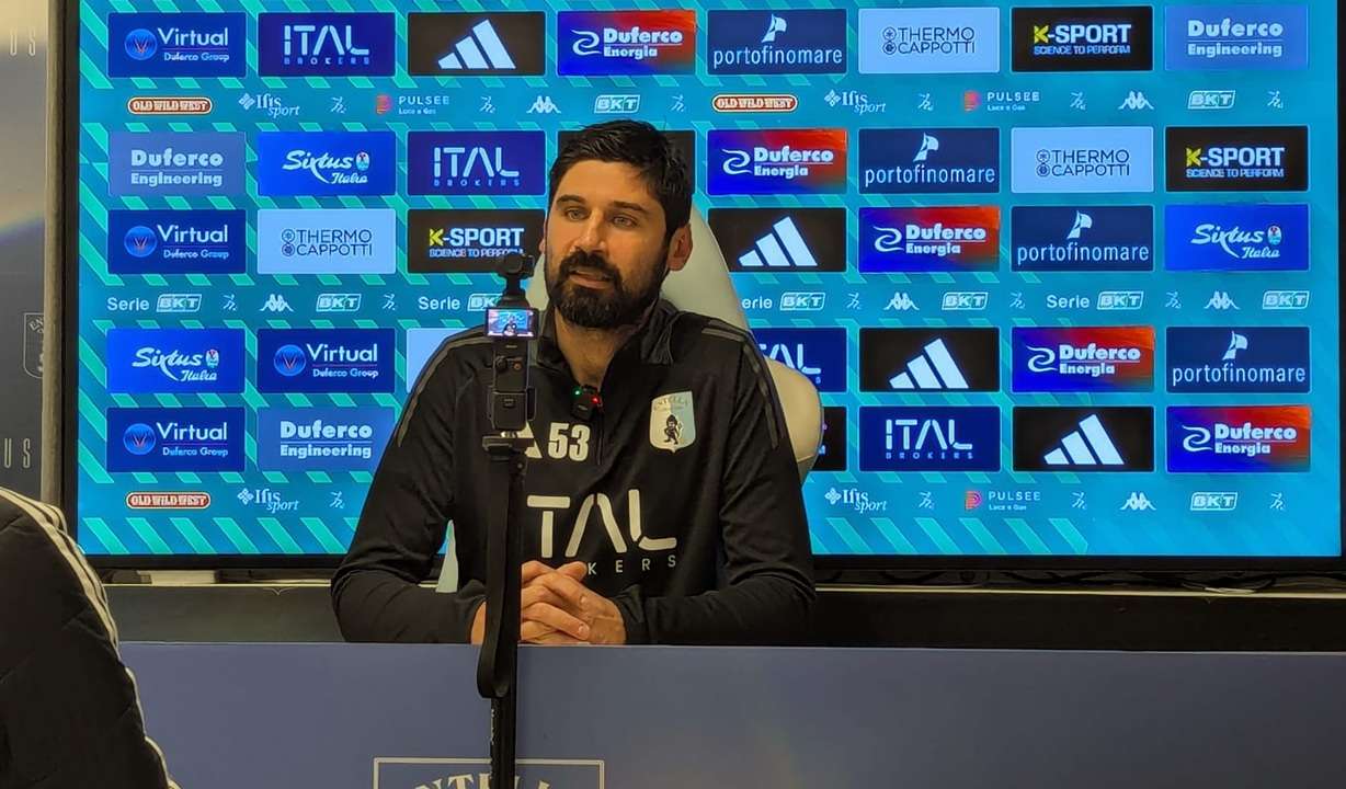Virtus Entella, Chiappella: "Palermo great team. Match that gives us...
