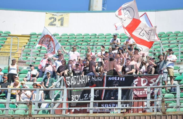 Palermo-Sudtirol: here's how many visiting fans are arriving