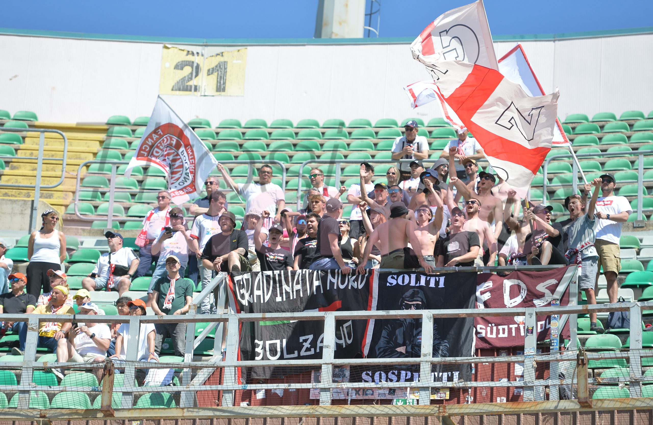 Palermo-Sudtirol: here's how many visiting fans are arriving
