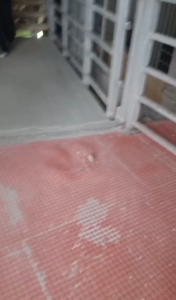 Renzo Barbera, rubble reported falling in the Curva Sud: fans protest