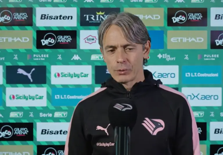 Palermo-Virtus Entella 3-0, Inzaghi: «Nothing is easy in Serie B»