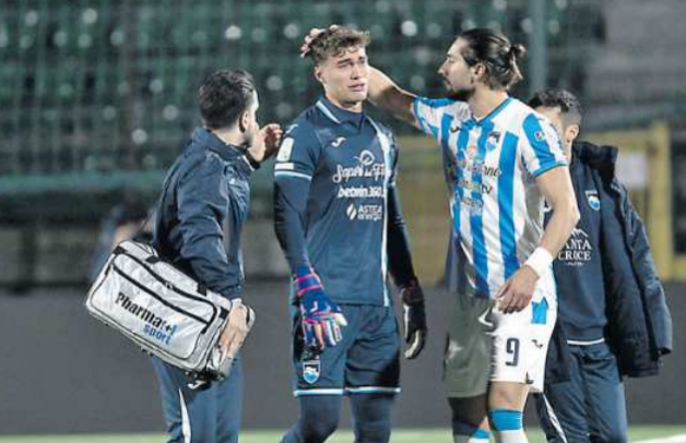 Pescara, tears Desplanches: season over for the goalkeeper owned by...
