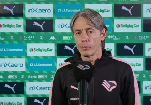 Palermo-Südtirol, Inzaghi: «Historical record at Barbera, but it must...