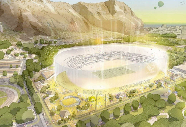 Repubblica: "Forty thousand seats all indoors. Here is the new...