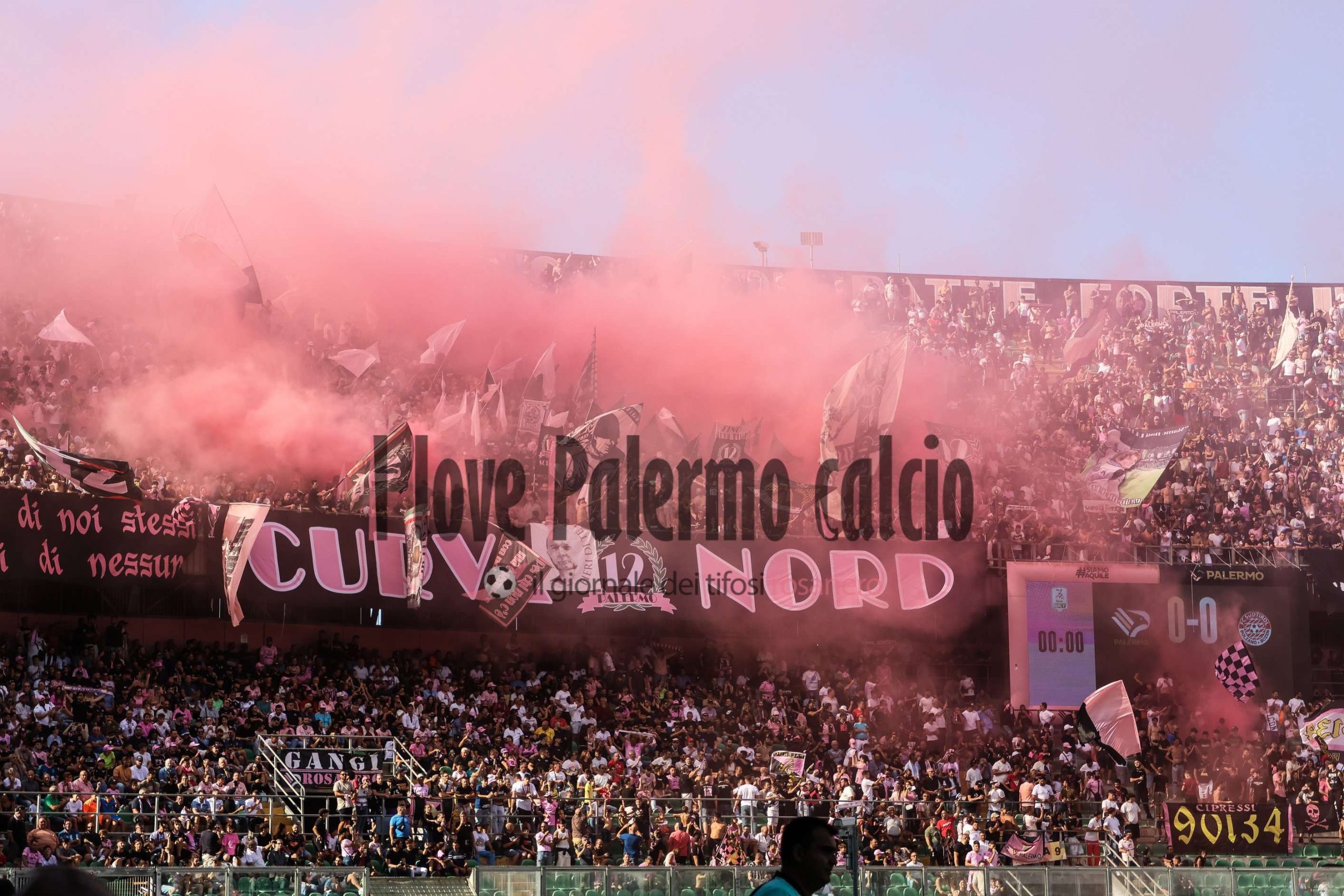 Palermo-Entella: special choreography planned in the north curve...
