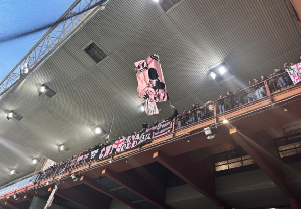 Sampdoria-Palermo, the guest sector data