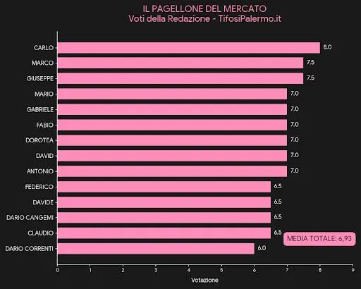 Palermo transfer market: what grade to give?