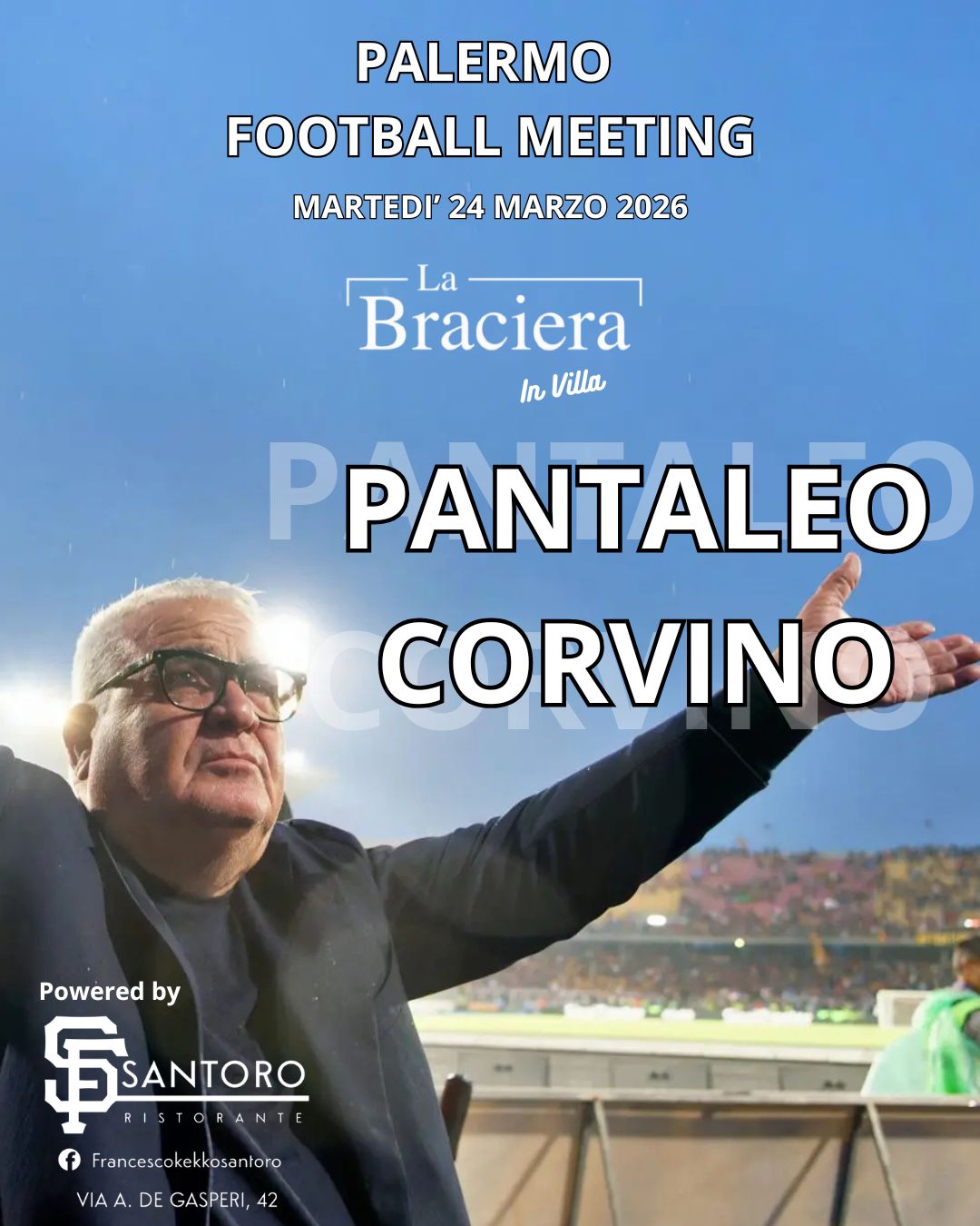 Palermo Football Meeting, Pantaleo Corvino celebrates 800 games as...