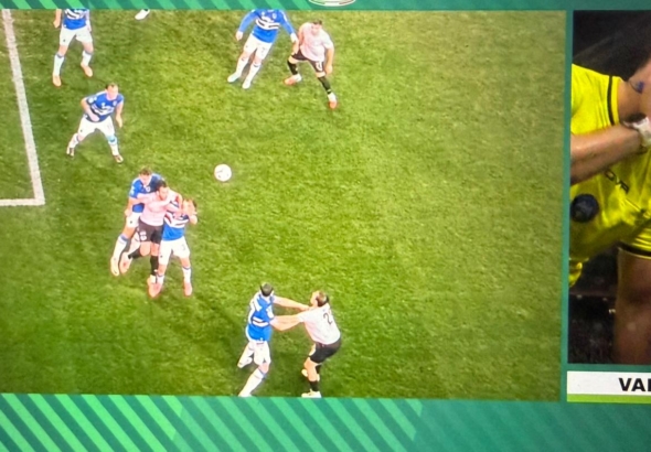 Sampdoria-Palermo, Pierozzi's goal disallowed: VAR recognizes a foul...