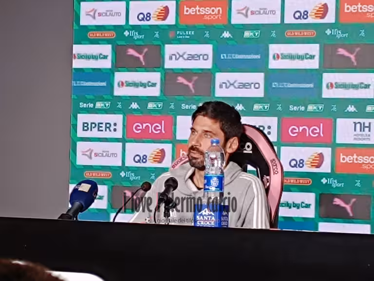 Palermo-Virtus Entella 3-0, Chiappella: «Congratulations to the...