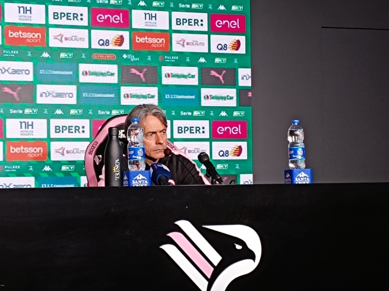 Palermo-Südtirol, Inzaghi: «I'm enjoying these two days of rest, then...