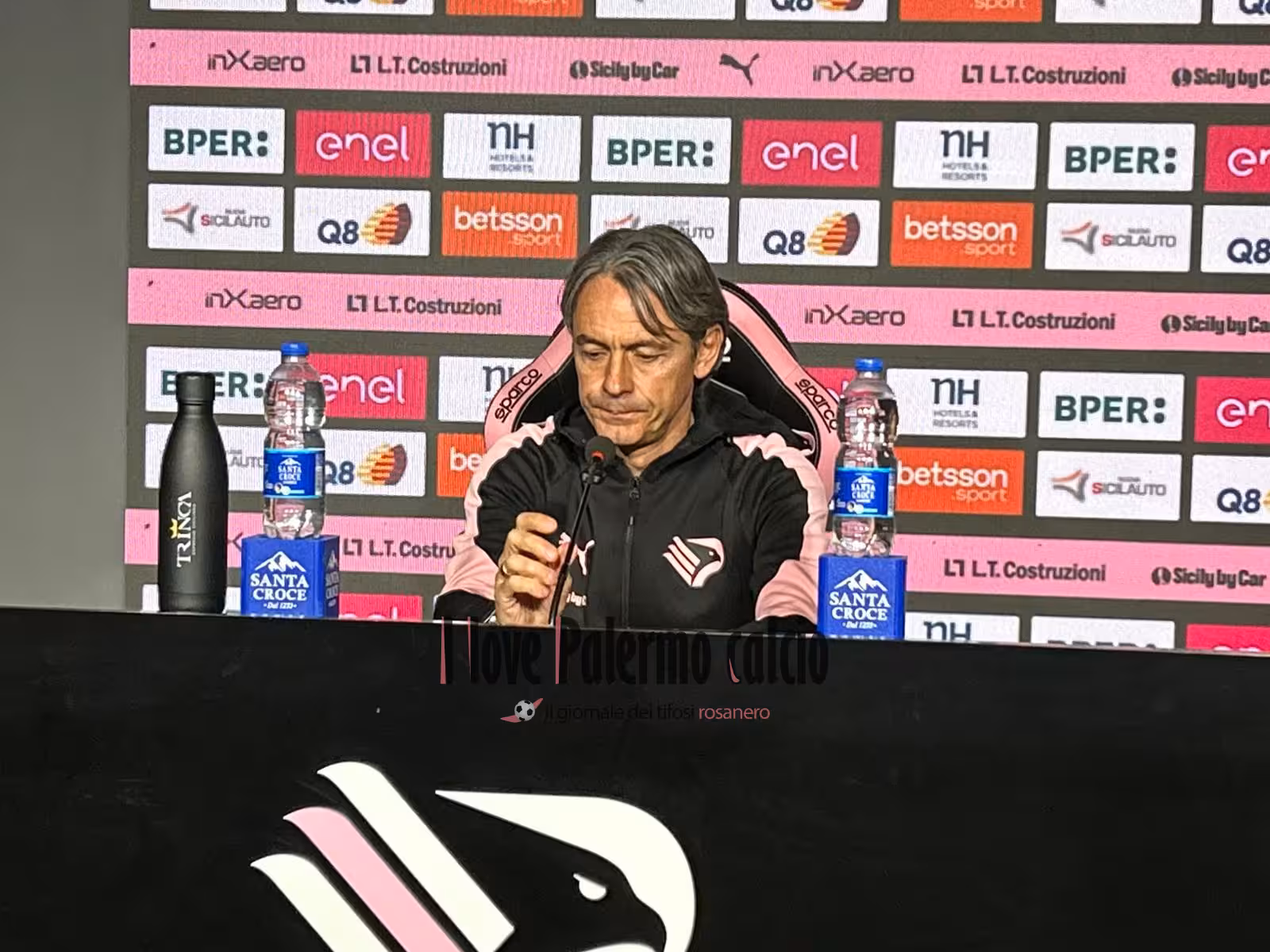 Inzaghi presents Palermo-Südtirol: «We are building something that...