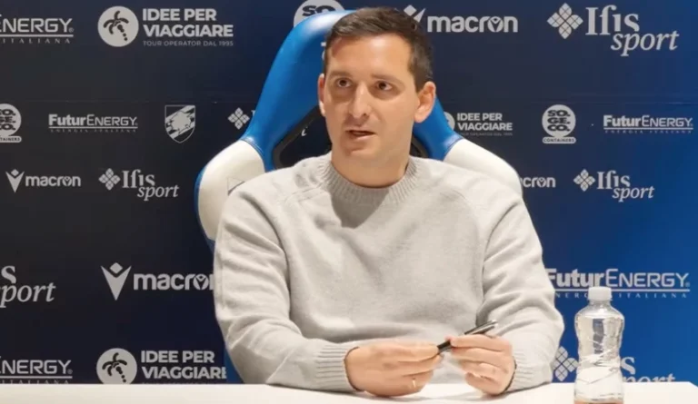 Sampdoria, sporting director Mancini: "Brunori? I understand it's not...